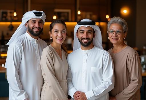 Team of Al Bayt Gourmet Dining sharing Emirati hospitality